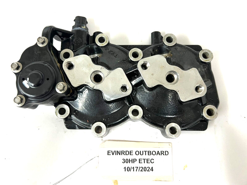 Evinrude Outboard ETEC 30 HP Engine Head 0355133 FRESHWATER!