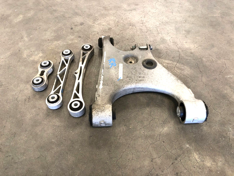 12-20 Tesla Model S Rear Left Rear Right Upper Lower Control Arm Set OEM BTP1