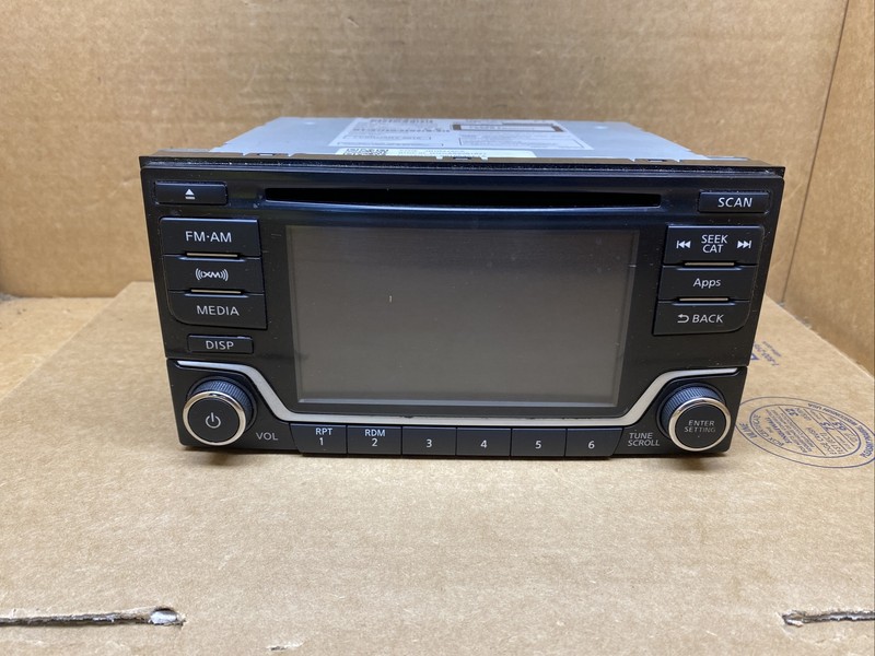 2016 Nissan Sentra CD Player Radio Display Receiver 28185 4AF1A 281854AF1A
