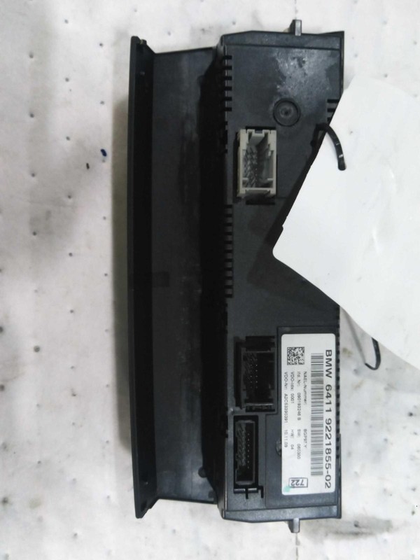 Used A/C Selector Switch fits: 2010 Bmw 335I automatic temperature control Conv