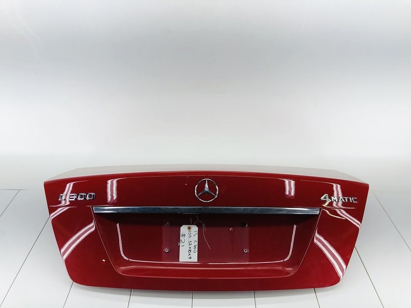 08-14 MERCEDES BENZ C300 W204 REAR TRUNK DECK LID COVER MARS RED OEM #21