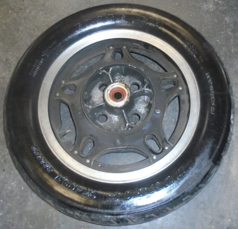1980 Honda CB650 CB 650 C CB650C Rear Back Rim Wheel Hub Brake Drum Tire 90/16