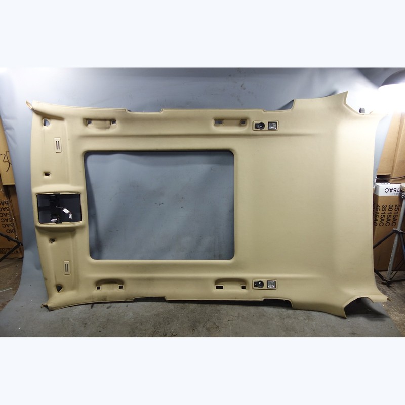 2007-2013 BMW E70 X5 SAV Headliner Lining For Panoramic Glass Sun Roof Beige OEM