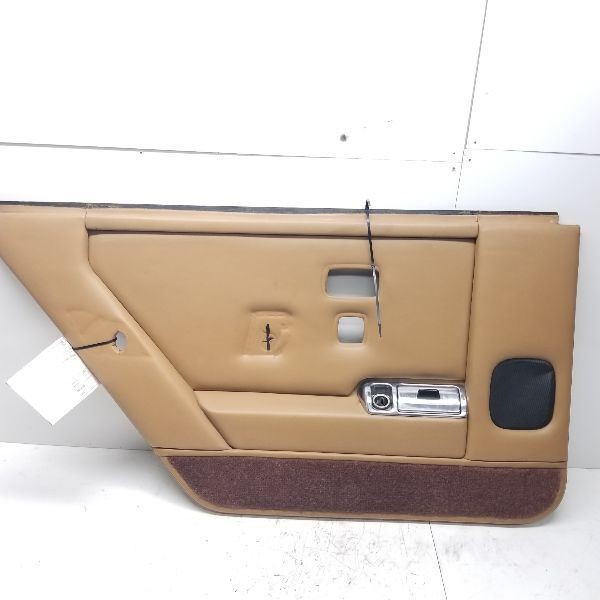 Rolls Royce Silver Spur Spirit Left Rear Door Panel Trim Cover Card Beige
