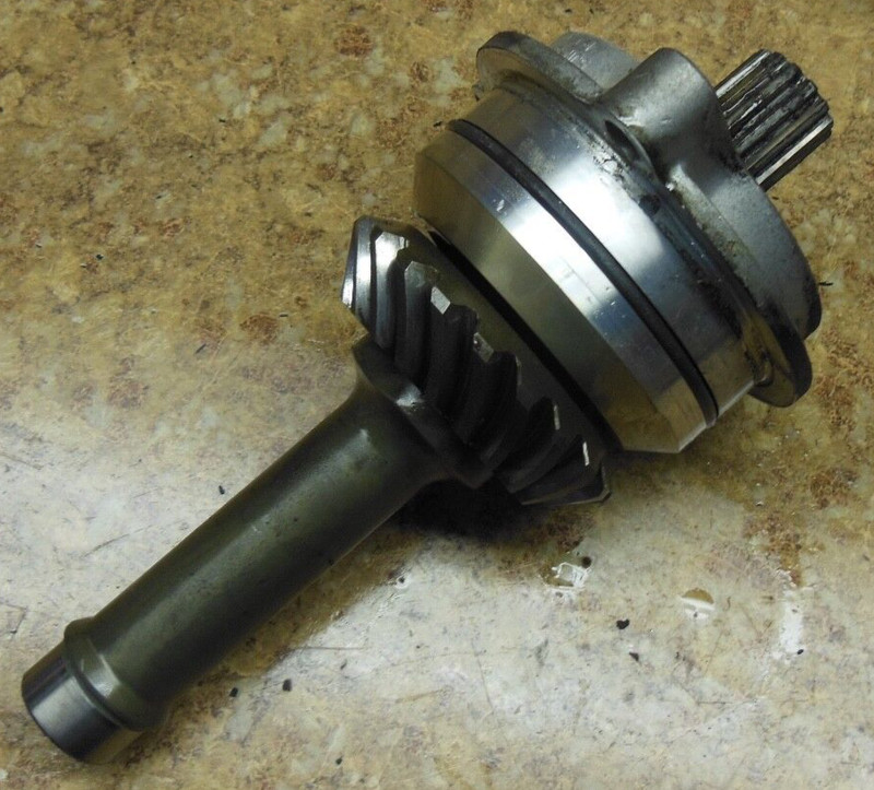 2007 Yamaha FJR1300 FJR 1300 Engine Output Shaft Bevel Gear Transfer Case Motor