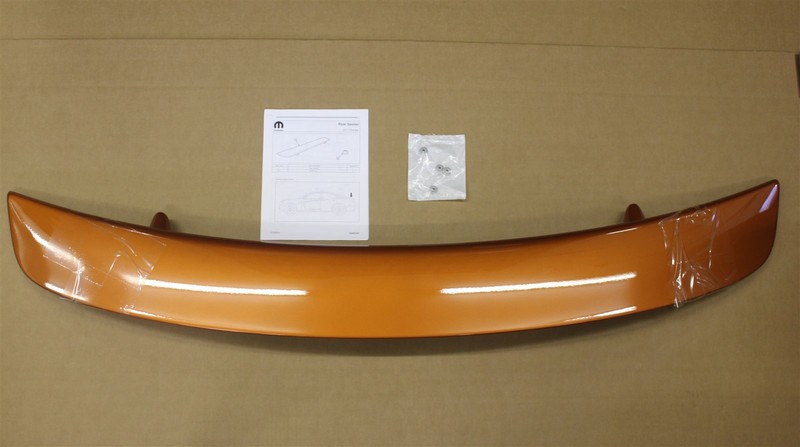 11-12 Dodge Charger Spoiler 82212418AB Mango Tango Painted Rear Deck Lid Wing OE