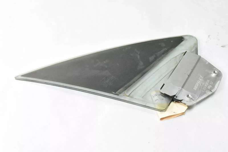 07-11 Bentley Continental GTC Front Right Side Door Vent Window Glass OEM