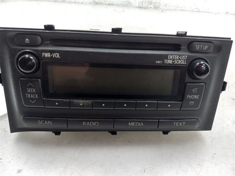 Audio Equipment Radio Prius C VIN B3 7th And 8th Digit Fits 12-14 PRIUS
