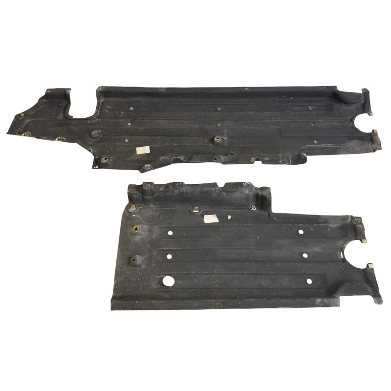 📌 2015-2018 PORSCHE MACAN FLOOR UNDER BODY SPLASH SHIELD COVER PANEL SET OEM