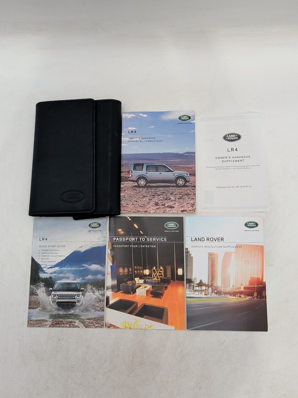 2016 Land Rover LR4 LR-4 HSE Sport Lux Owners Manual Set & Quick Start Guide