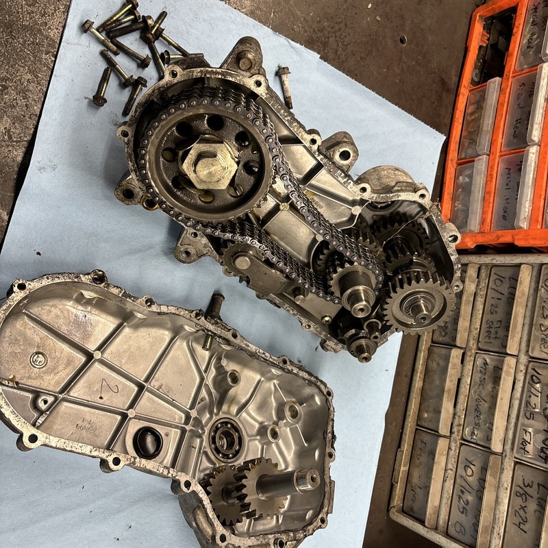 1988 89 YAMAHA Viking VK540 VK 540 Chaincase Chain Case Tranny 2 Speed #2
