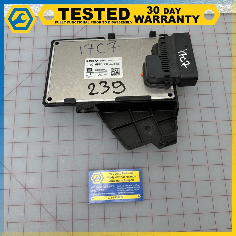 14-16 Chevy Corvette C7 ACTIVE SUSPENSION CONTROL MODULE OEM 23207801