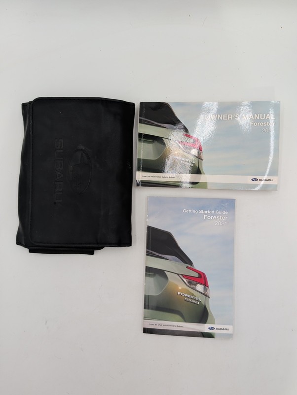 2021 Subaru Forester Owner's Manual Set With Case Limited Touring Sport Premium