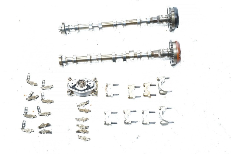 10 11 12 BMW 750I F01 4.4L RIGHT PASS SIDE ENGINE CYLINDER CAMSHAFT SET OF 2 OEM