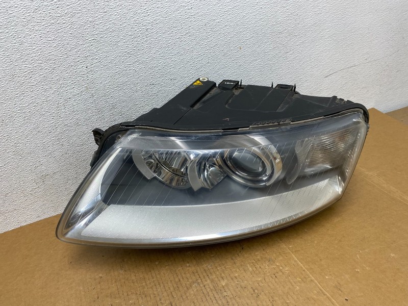 2005 to 2008 Audi A6 Left Driver Side Headlight Xenon HID OEM AD9255 DW
