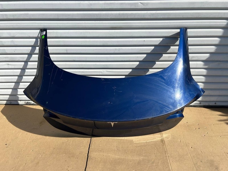 ✅ 17-23 Tesla Model 3 Trunk Lid Tailgate Shell Non Powered Blue w/dent