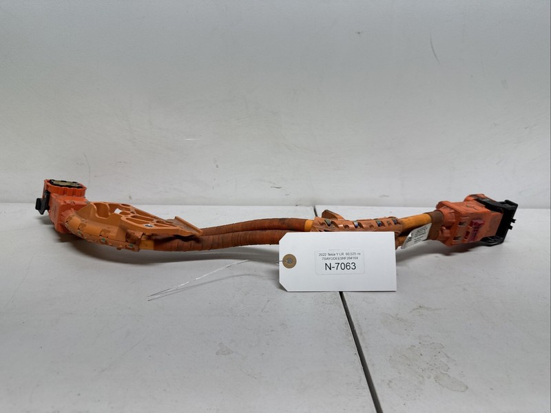 20-22 TESLA MY REAR DRIVE UNIT HIGH VOLTAGE CABLE WIRE WIRING HARNESS 7063 B105