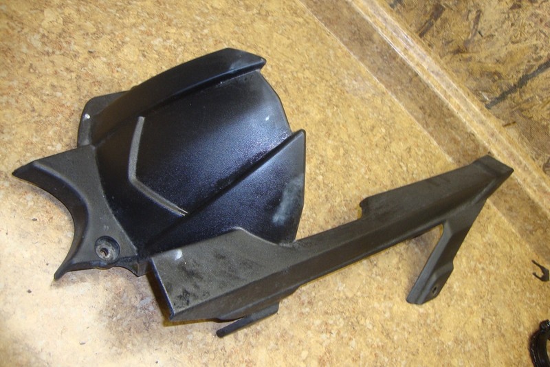 2013 Kawasaki Ninja EX300 EX 300 B Rear Back Chain Guard Cover Mud Hugger 2015
