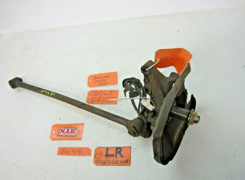 SPINDLE KNUCKLE STUB BACKING PLATE DRIVER REAR for PROBE 626 MX-6 93 94 95 96 97