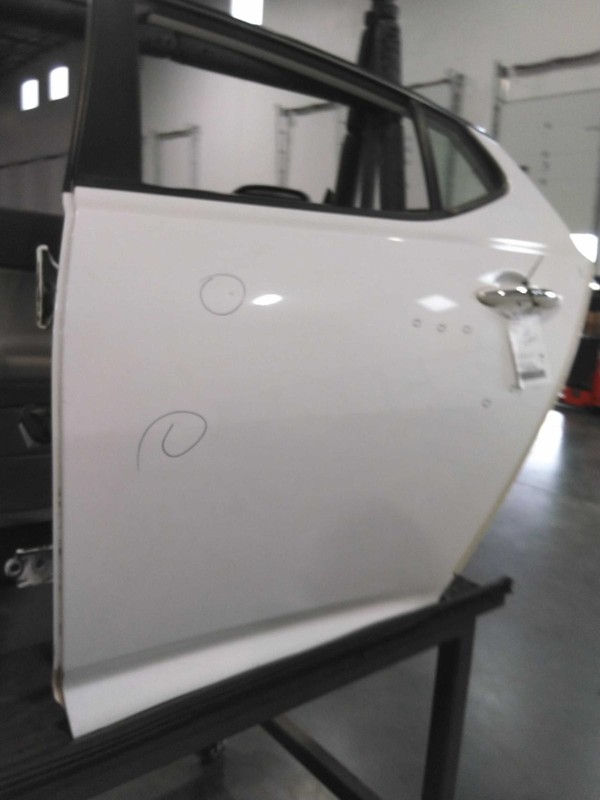 2015 KIA OPTIMA Left Rear Door White 546702 Used w/ Chips & Dings