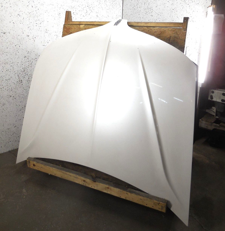 2013-2016 Lincoln MKS Hood Bonnet Lid OEM White UG