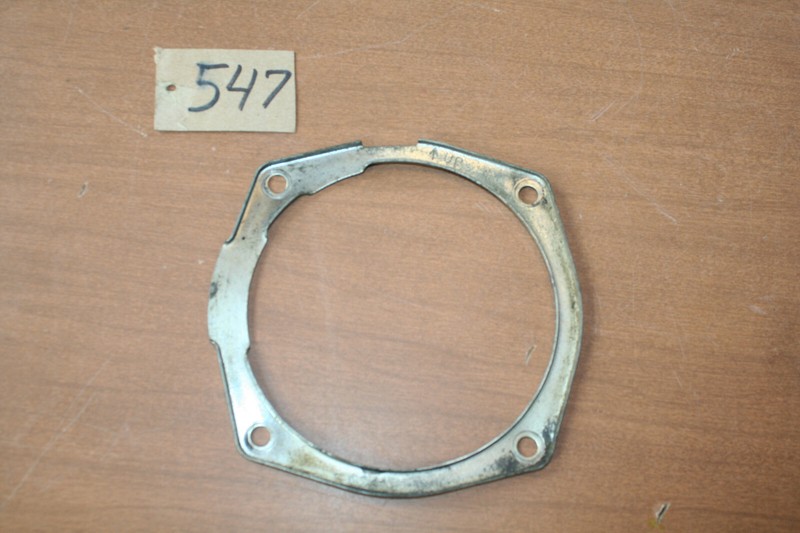 1986 Kawasaki KX125 Air Cleaner Rubber Boot Duct Mounting Plate 13169-1968 OEM C