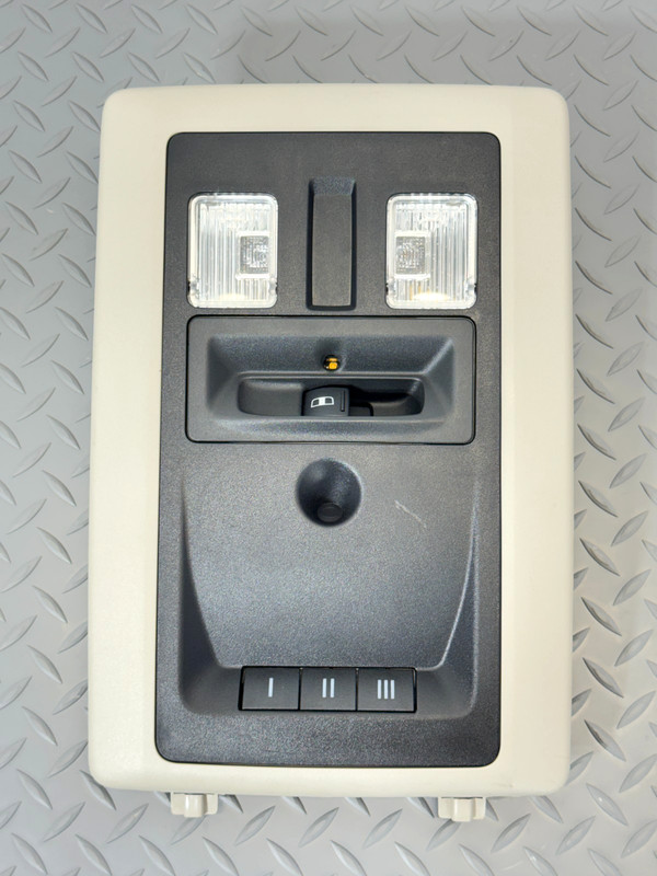✅2013-2024 RAM CLASS OEM 1500-3500 OVERHEAD CONSOLE w/COMPASS MODULE DOME LIGHT