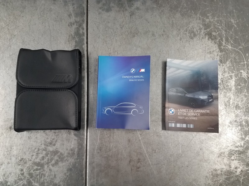 2024 BMW M3 CS xDrive G80 Owners Manual #7239 C1