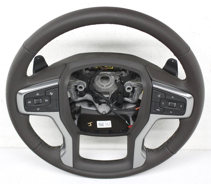 85594335 OEM NON-heated Brown Leather Steering Wheel For Chevy Silverado 1500