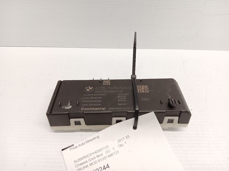 OEM BMW F36 F15 F16 F85 F86 X5 X6 Trunk Tailgate Decklid Function Control Module