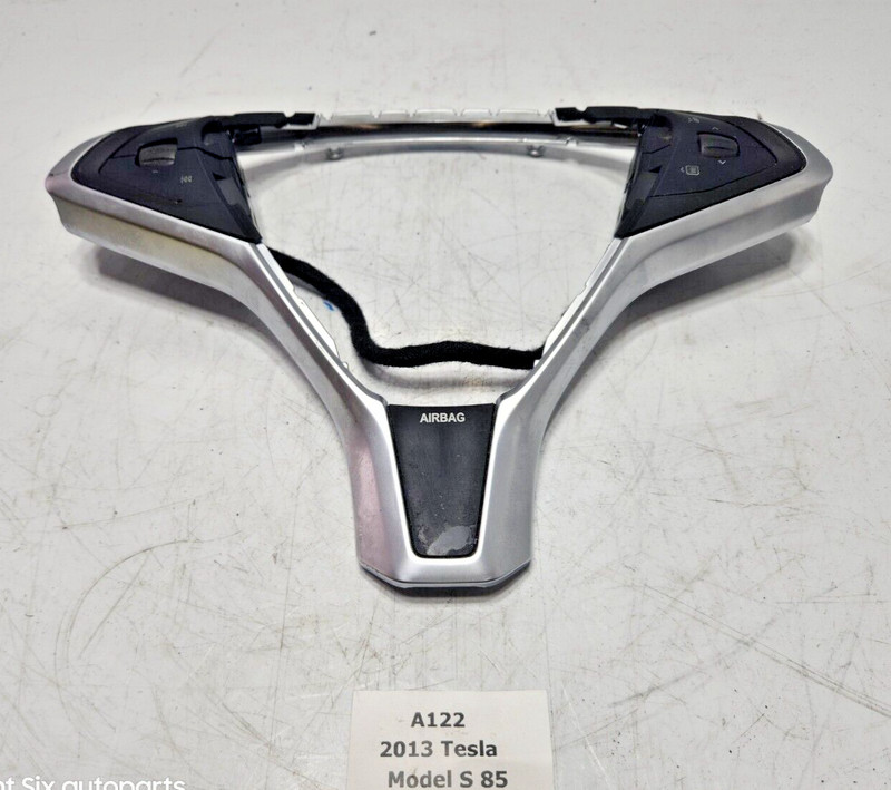 ✅ 12-20 OEM Tesla Model S X Steering Wheel Trim Cover Audio Control Button NOTE*