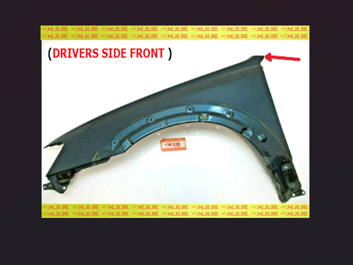 FENDER DRIVER SIDE LEFT FRONT CAR BLUE for 05 06 07 SUBARU LEGACY OUTBACK WAGON