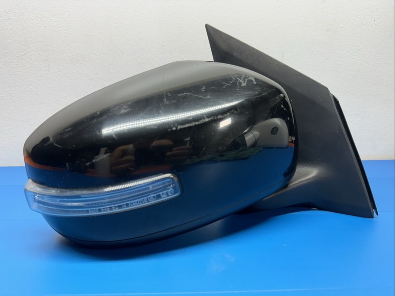Right Door Mirror || 2014 - 20 Mitsubishi Mirage Black Turn Signal Non Heated OE