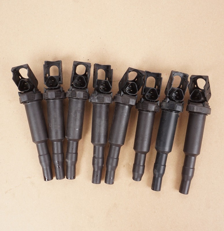 2012-2018 BMW 550i 650i 750i Ignition Coil 7594937 Set Of 8OEM