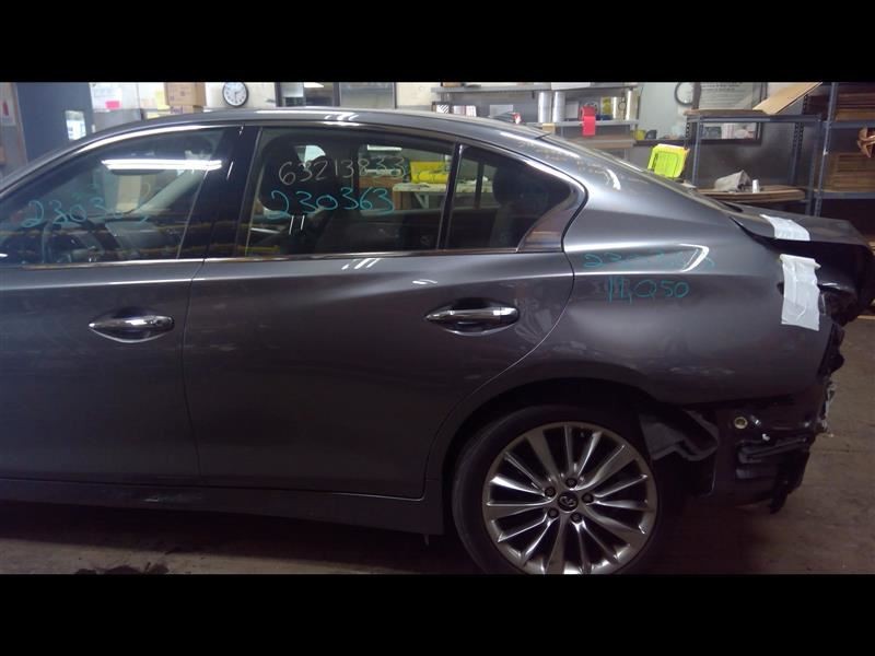 Driver Left Rear Side Door Gray Electric Fits 14-19 INFINITI Q50 1180725