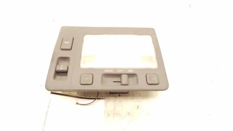 98 LEXUS LS400 CENTER ROOF CONSOLE W/SWITCHES