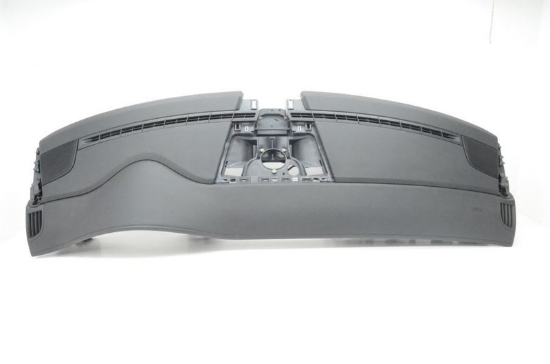 2010-2016 PORSCHE PANAMERA 970 4.8L BLACK LEATHER UPPER DASH PANEL PAD AND FRAME