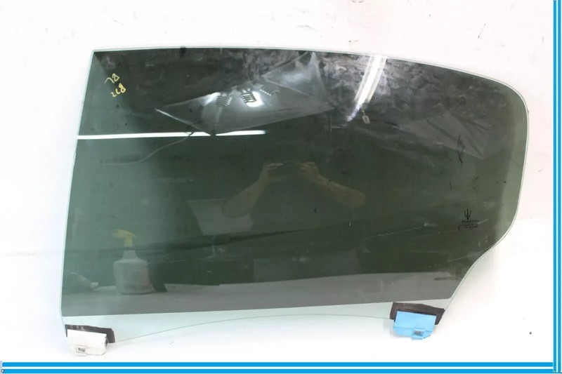 03-13 Maserati Quattroporte M139 Rear Left Driver Side Door Window Glass OEM