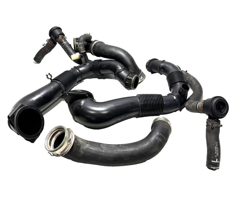 📌 2015-2018 PORSCHE MACAN 3.0 3.6 GAS LEFT AIR INTAKE HOSE DUCT TUBE PIPES OEM