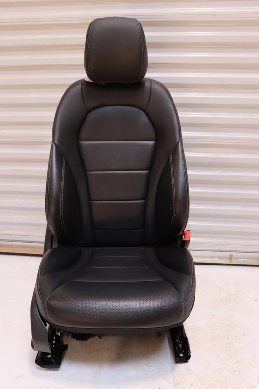 2015-2017 MERCEDES C-CLASS C300 W205 SEDAN FRONT RIGHT SEAT LEATHER BLACK OEM