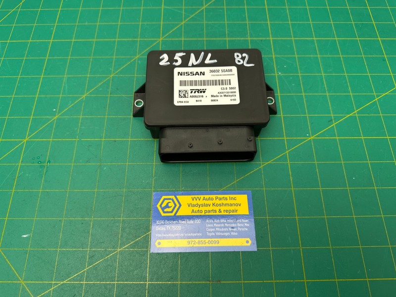 18-25 NISSAN LEAF - PARKING BRAKE CONTROL UNIT MODULE OEM 36032-5SA0B