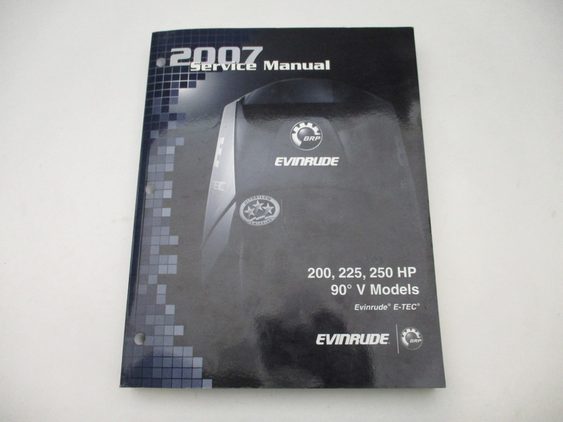 5007215 BRP Evinrude Outboard Service Repair Manual E-TEC 200-250 HP 2007 90 Deg