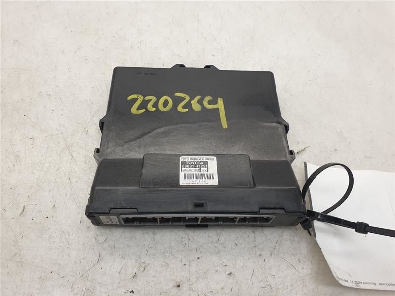 14-15 TOYOTA PRIUS 1.8L FWD AT CHASSIS ECM POWER SUPPLY CONTROL MODULE ASSEMBLY