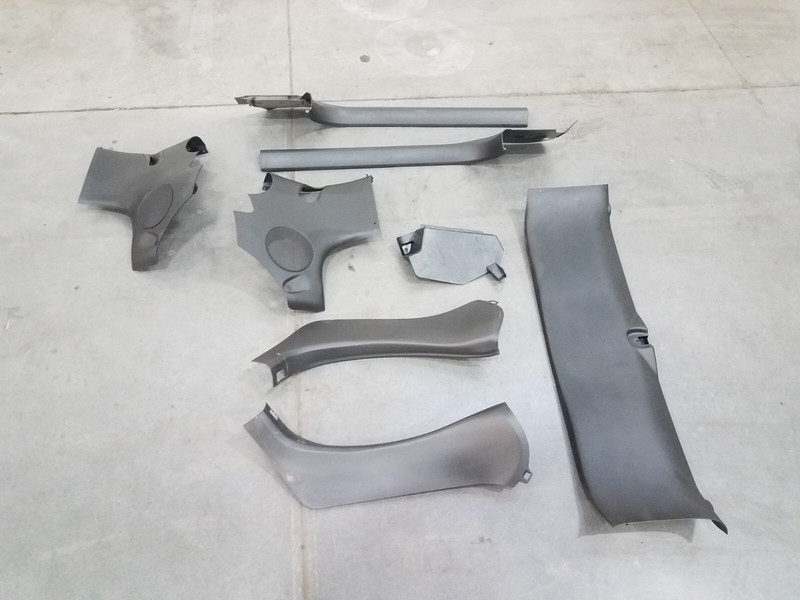 2011 Chevy Corvette C6 Grand Sport Interior Trim Panels #9186 P6