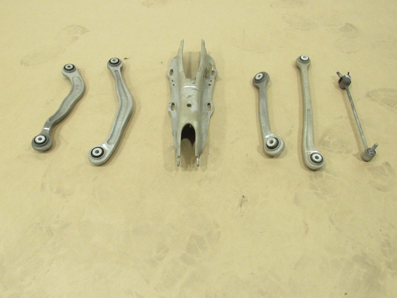 18-20 Mercedes S560 W222 2019 AWD Rear Right Upper Lower Control Arm Set 6pcs|:O