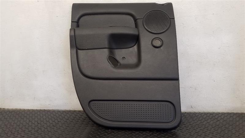 02-05 Dodge Ram Quad Cab Rear Left Door Trim Panel Manual Black OEM 5GS51XDVAE