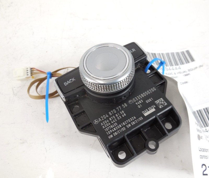 2010 10 Mercedes-Benz C300 Console Command Controller Knob OEM 2048707758