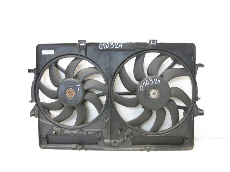 08-18 AUDI 8R Q5 8T A5 A4 A6 Q3 QUATTRO RADIATOR COOLING FAN ASSEMBLY OEM 070324