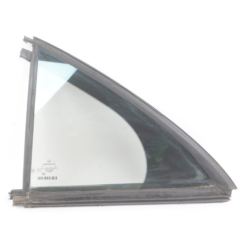 2007 - 2013 Mercedes S550 W221 Rear Left Side Door Quarter Window Glass