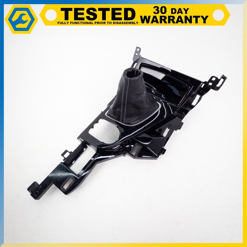 16-19 INFINITI Q50 CONSOLE SHIFTER TOP BEZEL MOLDING TRIM COVER PANEL OEM